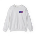 PDA-badge front Ombre-Bestie Crewneck