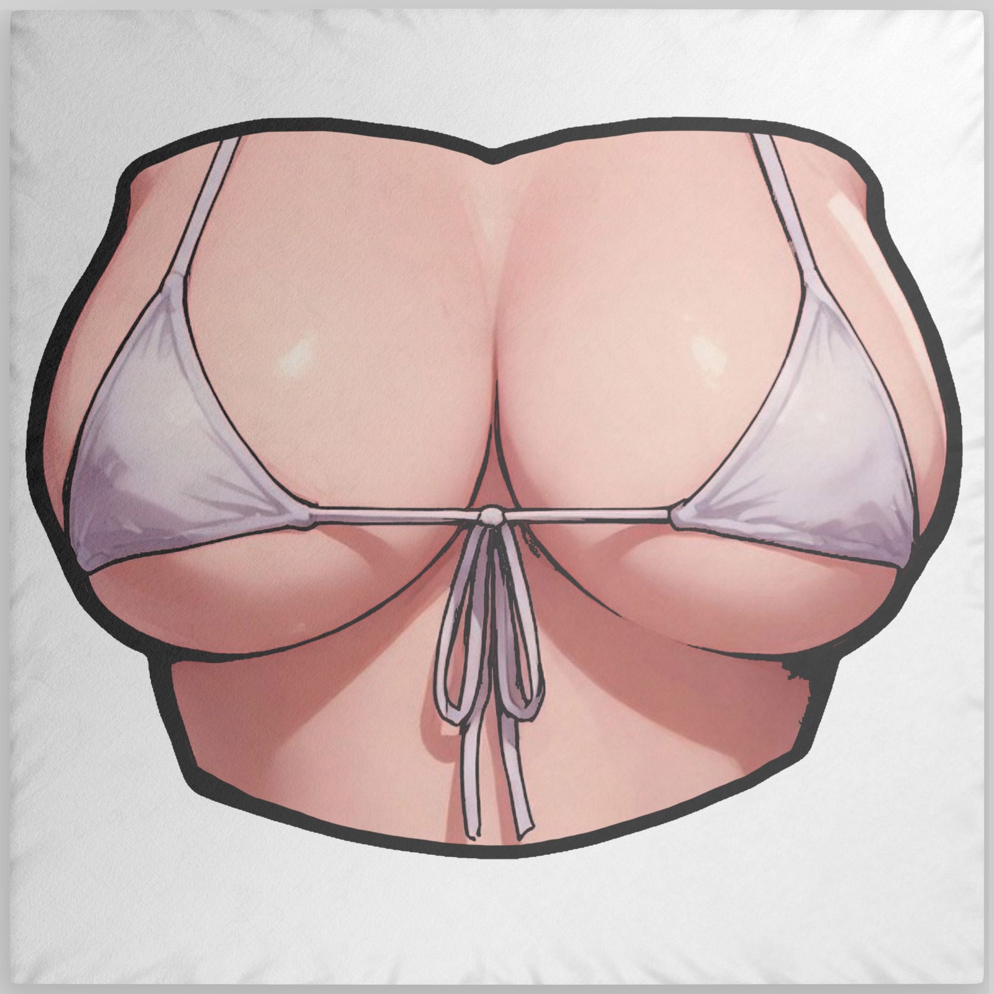 Bikini Bust-Buddy Shaped Pillow